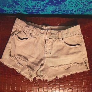 Free people denim short size 24